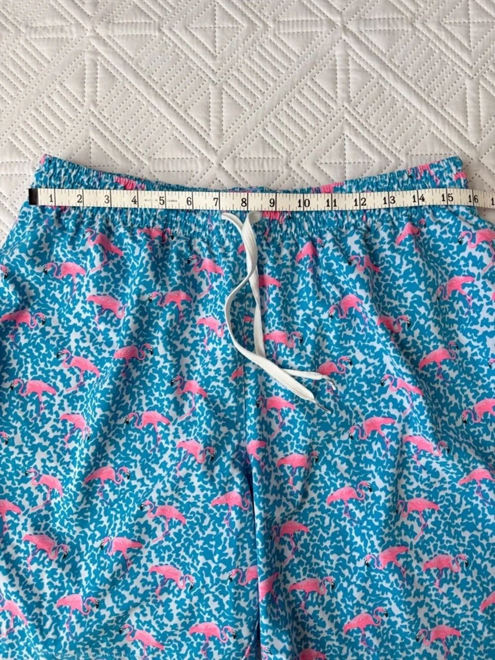 Chubbies Swim Trunks 7” Inseam Flamingo Print Size XL